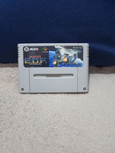 Jogo EDF super nintendo 