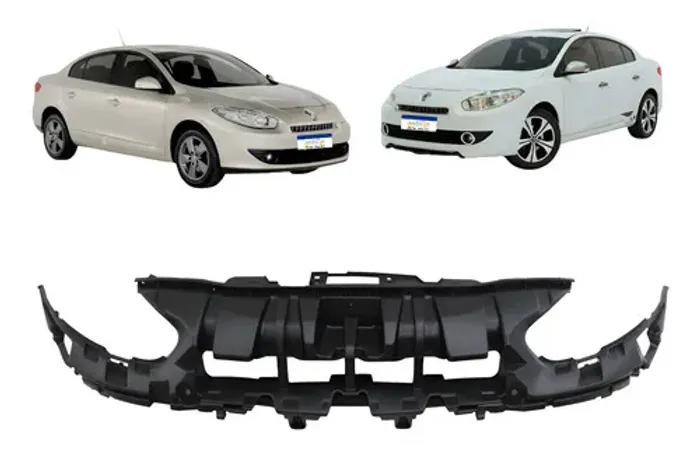 Grade Interna Fluence Dynamique Privilege Gt 2011 A 2014 Preto Plástico