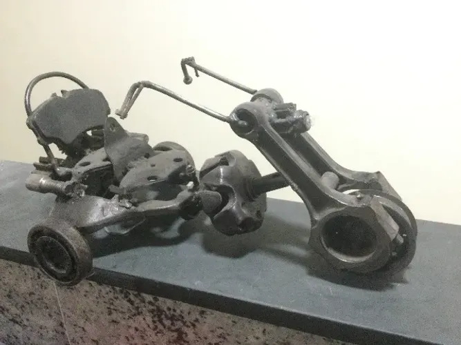 triciculo moto artesanal 