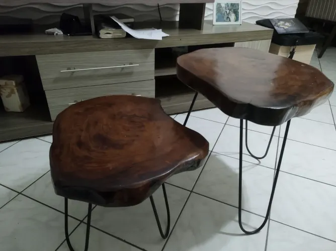 Mesas de Centro Rústicas em Black Friday a UN por 250 reais