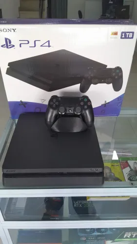 Playstation 4 Slim, HD de 1TB, controle original...não acompanha caixa