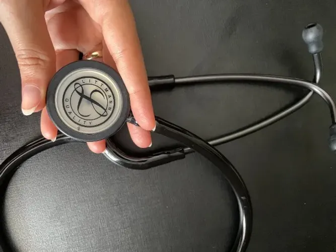Estetoscópio Littmann Classic III 5861 Black Champagne - 3M - 3M - Littmann 