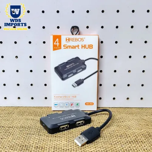 Hub Usb 4 Portas 2.0 Smart Speed
