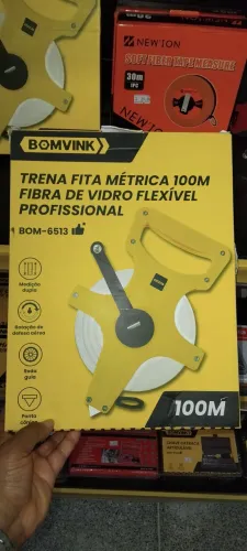 Trena fita métrica 100m 