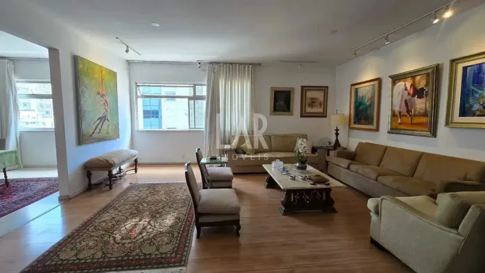 Apartamento à venda, 4 quartos, 1 suíte, 2 vagas, Lourdes - Belo Horizonte/MG