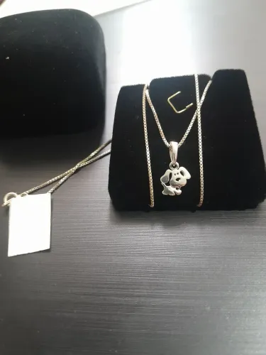SP LINDO PRESENTE! CORRENTE FEMININA PRATA LEGÍTIMA PURA, GRATIS PINGENTE! NOVA