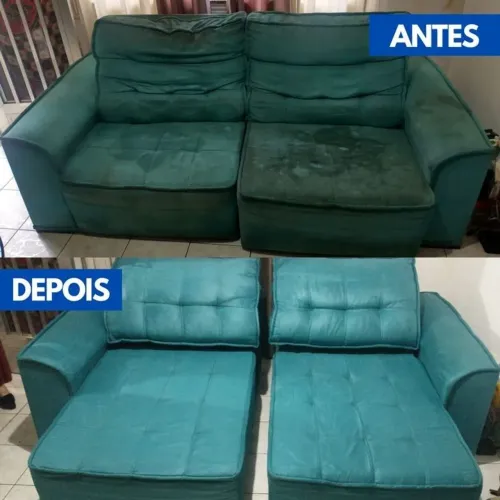 Higienização Profissional de Estofados Lavagem a Seco Cama Colchão Cadeira Sofá Almofadas