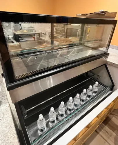 Estufa dupla fria - Vitrine Geladeira Expositora para Comercio