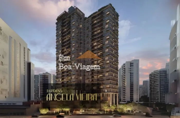 Apartamento em Boa Viagem de 172m² com 4 suites no Jardins Ângela Vieira exclusividade, l