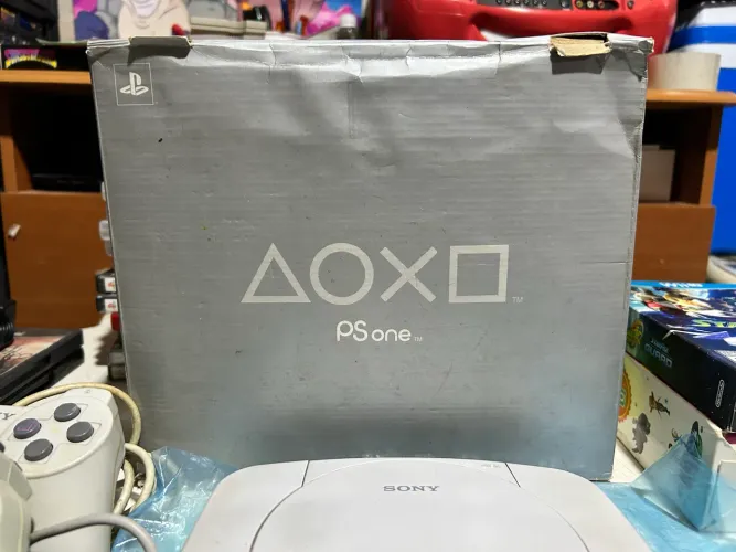 Psone na caixa 