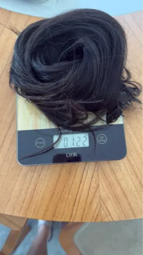 Cabelo brasileiro do sul - 50cm é 122 gramas 