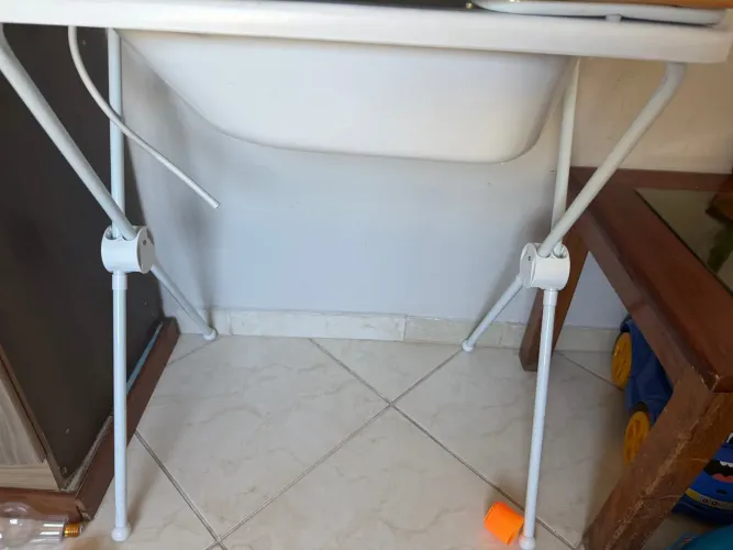 Banheira com trocador