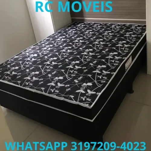 Cama Box Casal OrthoBox com Colchão D33 - Conforto e Durabilidade