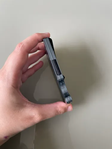 Porta cartão de metal