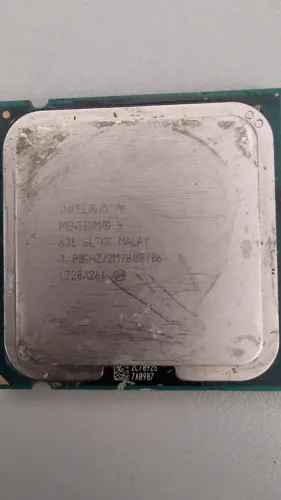 Processador Intel Pentium 4 3.0GHz placa mãe 775