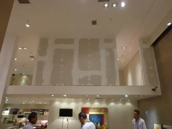 Divisórias de gesso acartonado 