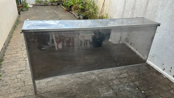 Balcão inox para caldo de cana