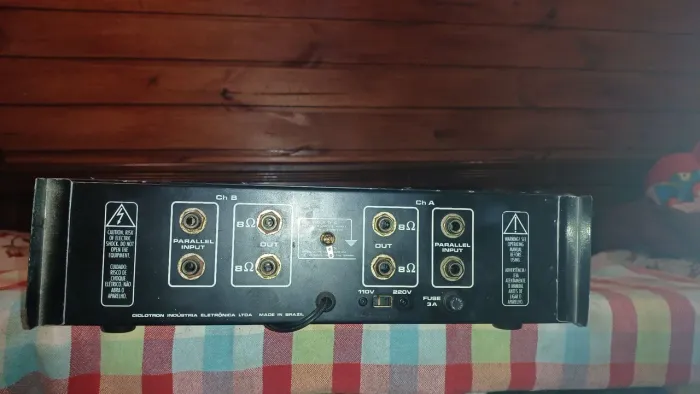 Amplificador Ciclotron 2 Canais 8 Ohms