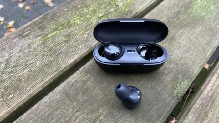 Fone de Ouvido Bluetooth QCY T17 - 26h - Preto - Novo