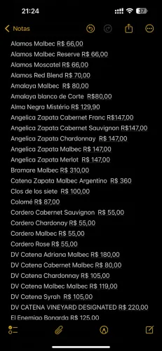 Vinhos argentinos
