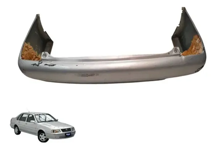 Parachoque Traseiro C/detalhe Volkswagen Santana 2000