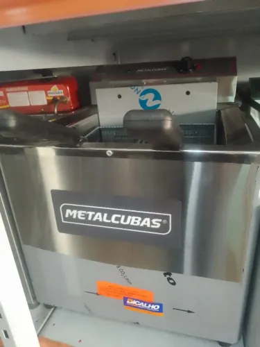 Fritadeira Industrial Metalcubas 18 litros Nova
