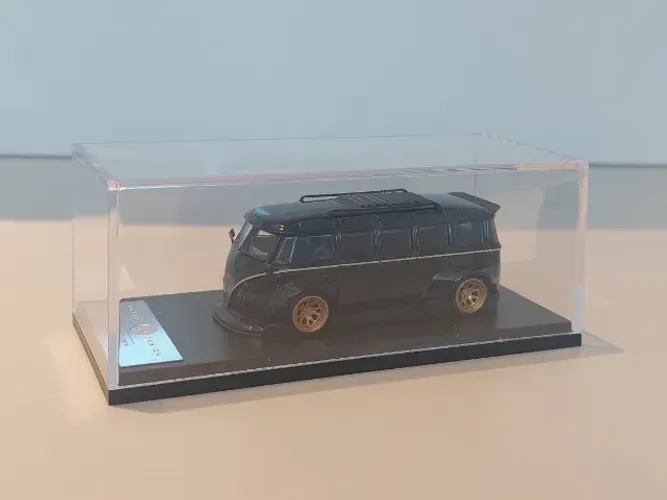 VW Kombi estilo RWB 1/64 Preta