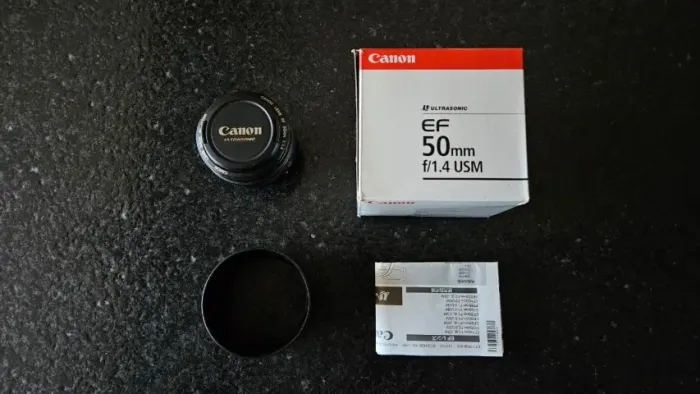 Lente Canon Ef 50mm F/1.4 Usm Ultrasonic