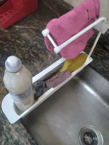 Organização para pia de cozinha