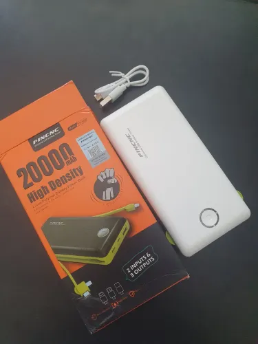 Carregador Portátil Bateria Power Bank 20000mAh