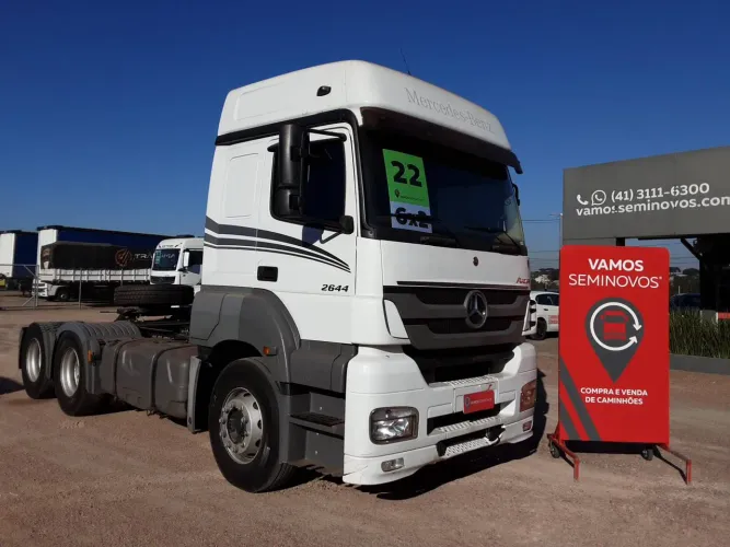 Mercedes-Benz Axor 2644 S/33 6X4E5 2022/2022 Vamos Seminovos Curitiba