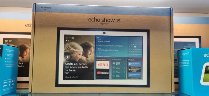 OoAmazon Echo Show 15 - Casa Inteligente