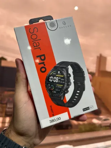 Relógio Inteligente Haylou Solar Pro - Novo!