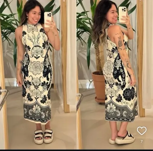 Vestido farm gg perfeito 