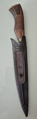 Faca picanheira com bainha marca SG nova