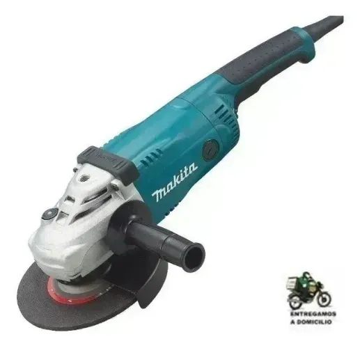 Esmerilhadeira Lixadeira Profissional Angular 7" 180mm Makita Ga7020