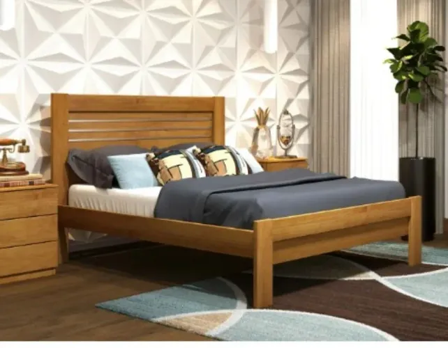 Cama Casal Safira TCIL  100% MDF Pronta Entrega 