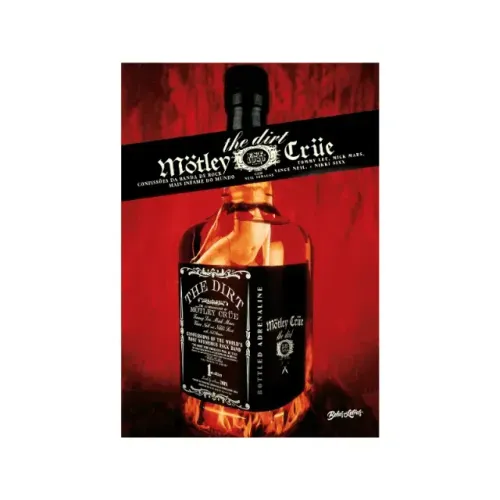 Livro The Dirt Motley Crüe com Neil Strauss