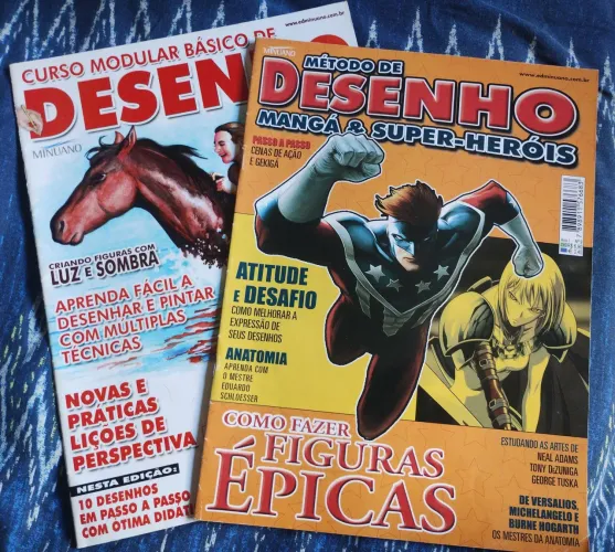 Revistas que ensinam a desenhar