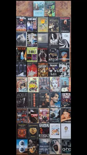 DVDs filmes clássicos e músicais/shows