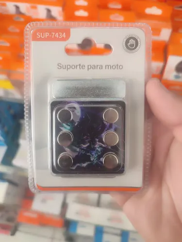 SUPORTE CELULAR PARA MOTOS MAGNÉTICO MODELO TOP