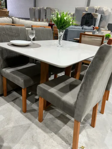 Mesa 4 Cadeiras NOVO OUTLET DE FABRICA 