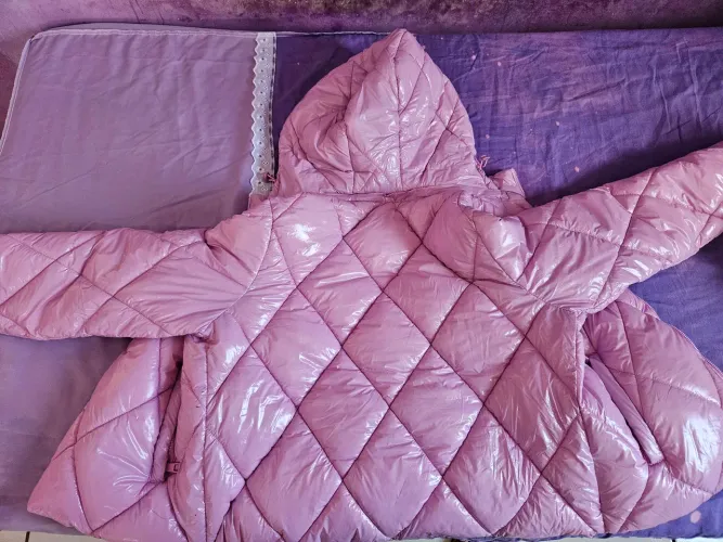 Casaco de frio rosa