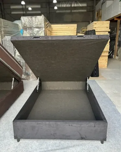 Base Cama Box Baú - Pistão a Gás 
