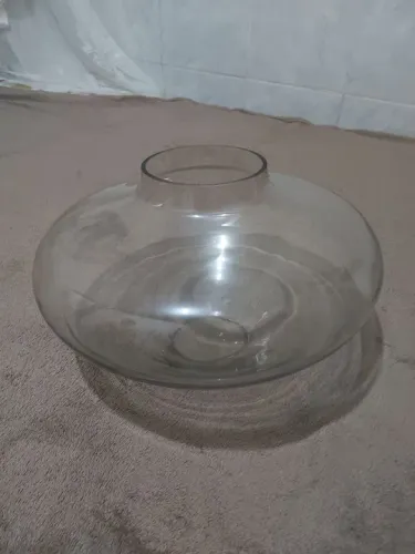 Vaso/Aquario Decorativo de Vidro (Temperado) Transparente