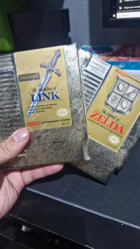 Zelda I e II para NES