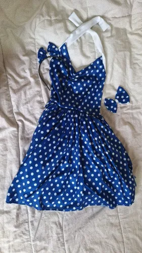 Fantasia Halloween Festa anos 60 Feminino 