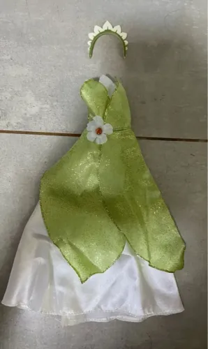 Vestido Tiana com coroa