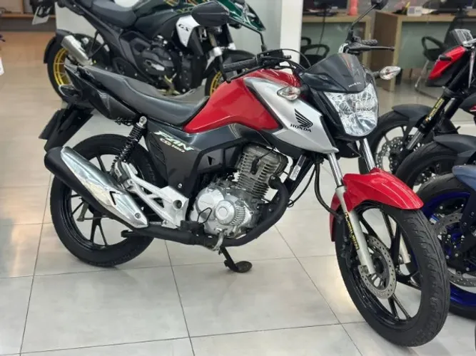 Honda CG Fan 160 2023 Vermelha - Mepal Motos