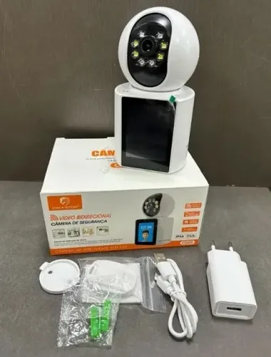 Câmera De Segurança Inteligente Wifi Com Video Chamada
